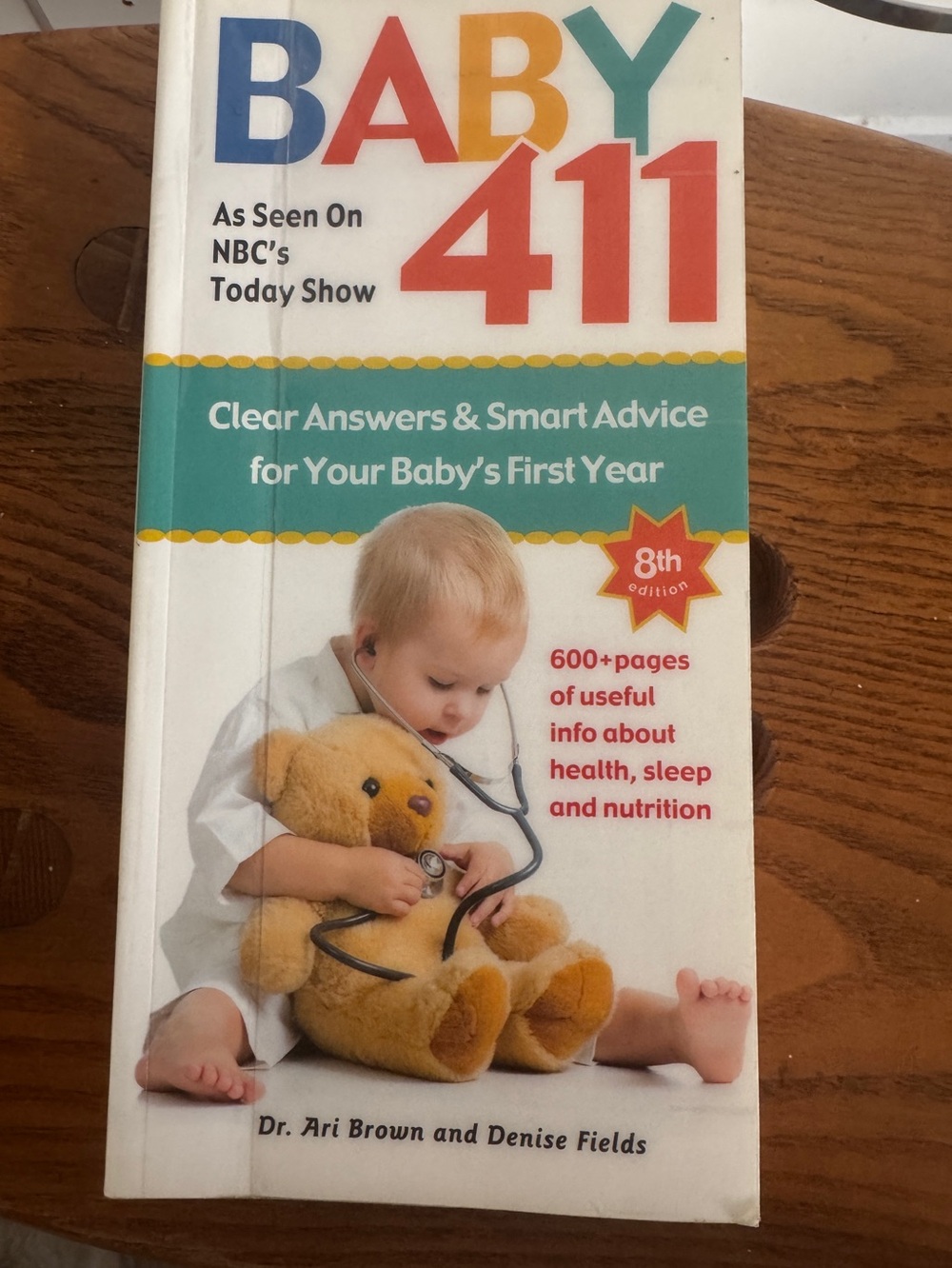 Baby 411 Parenting Guide Book 8th Edition Baby's 1st Year -  NBC's Today Show